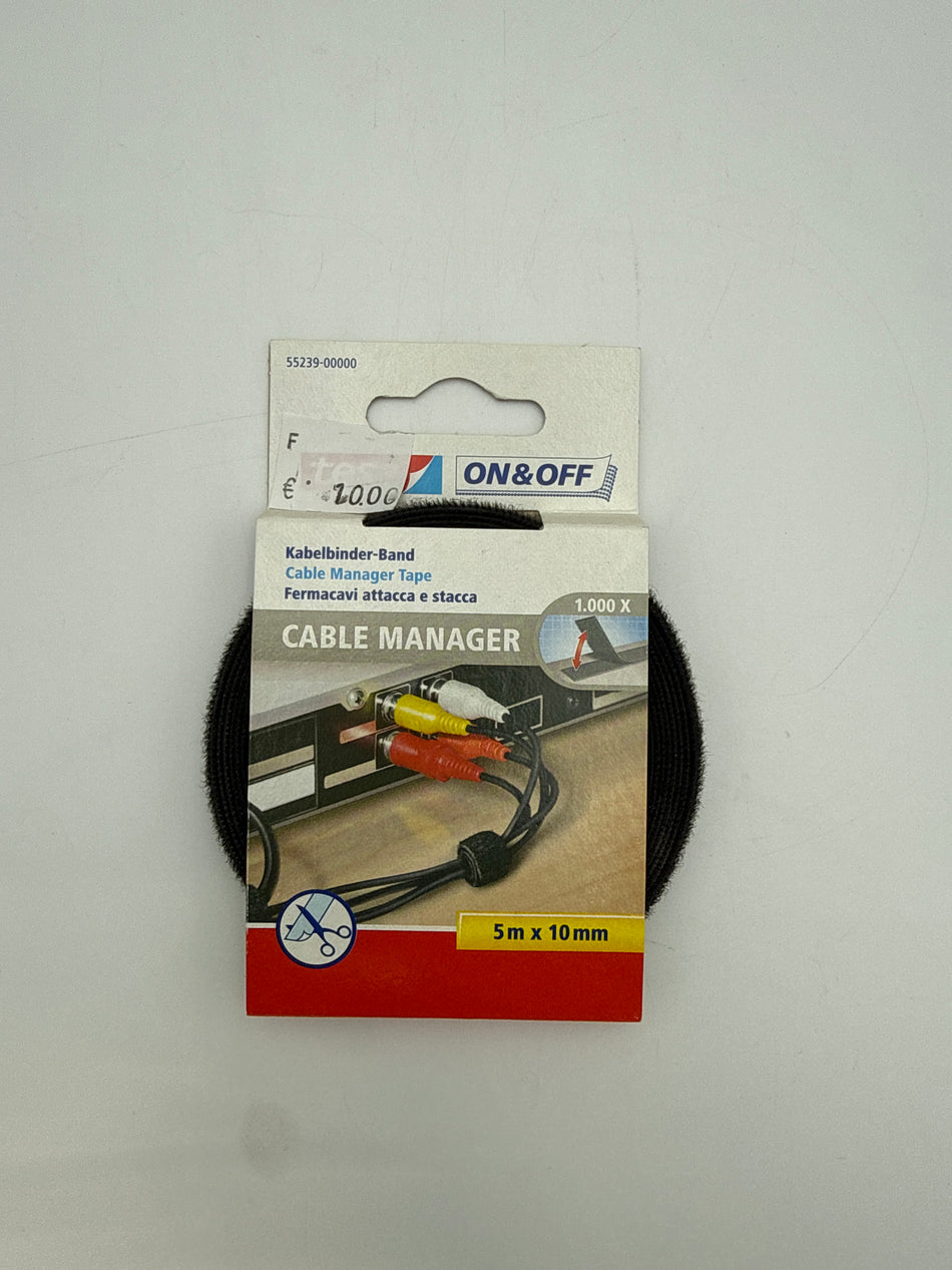 Cable manager tape