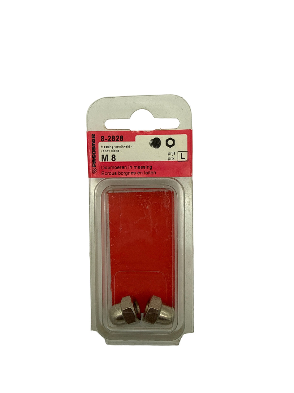 dopmoeren in messing M8