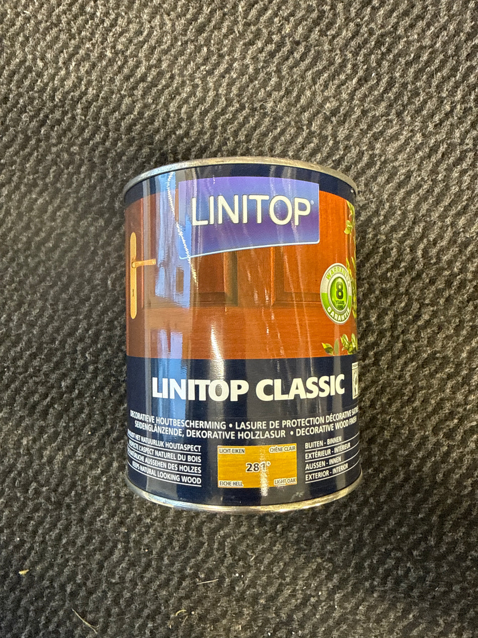Linitop classic licht eiken 281* 1l