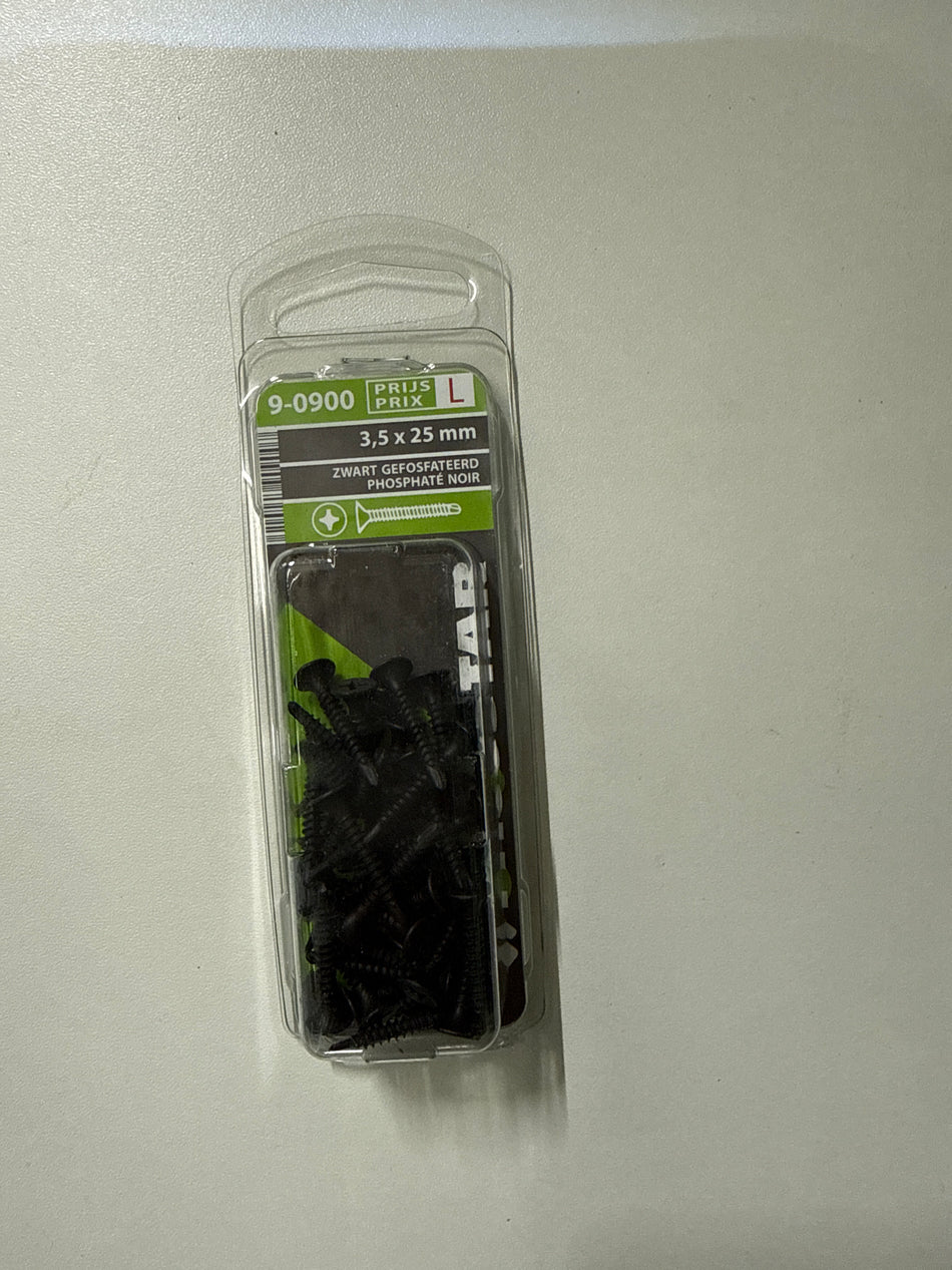 Zwart gefosfateerd 3,2x25mm