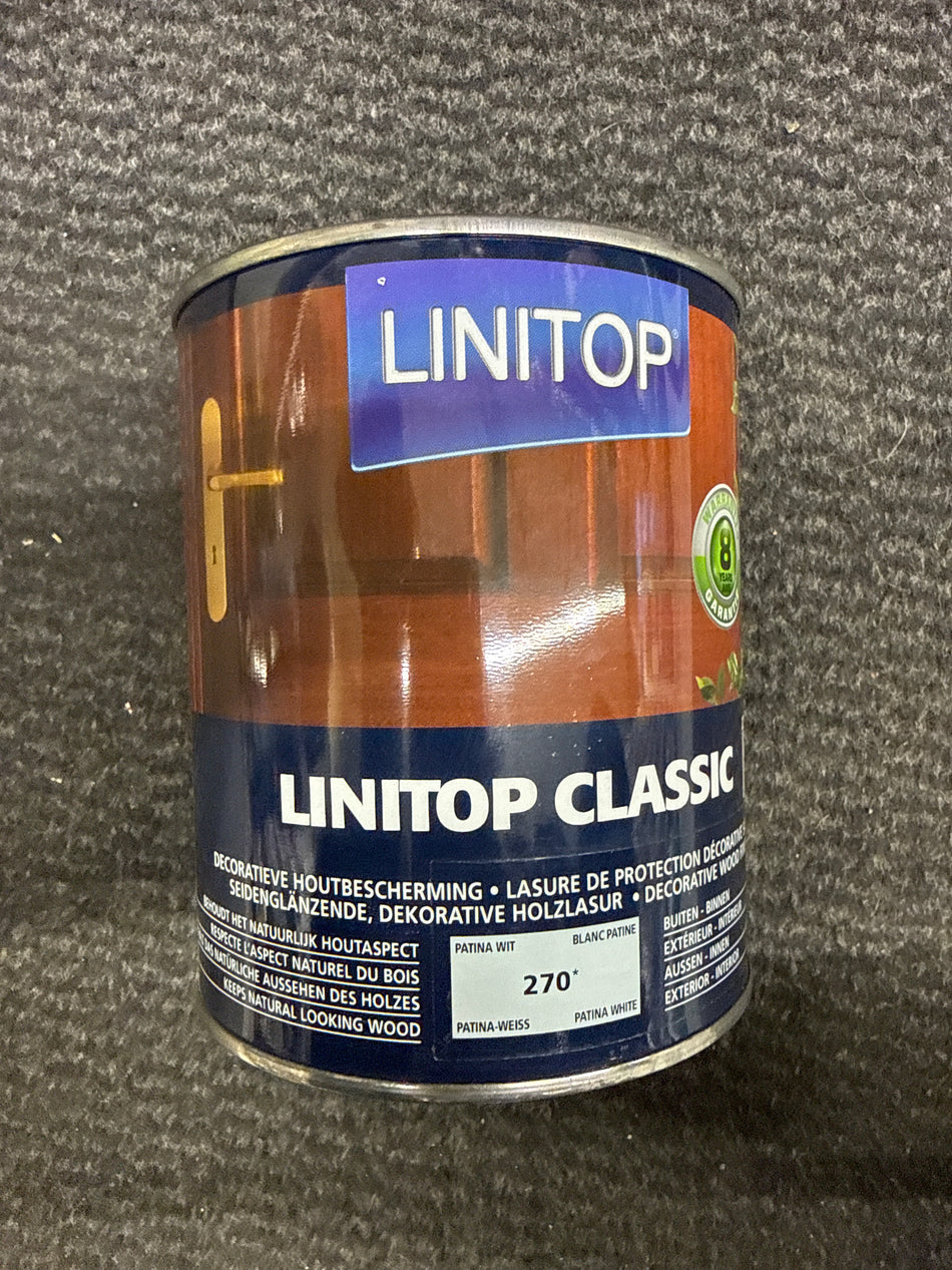 Linitop classic patina wit 270* 1l