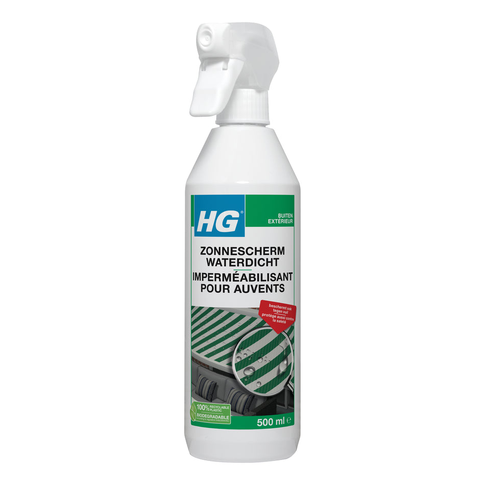 HG zonnescherm waterdicht