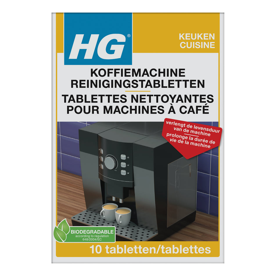HG koffiemachine reinigingstabletten