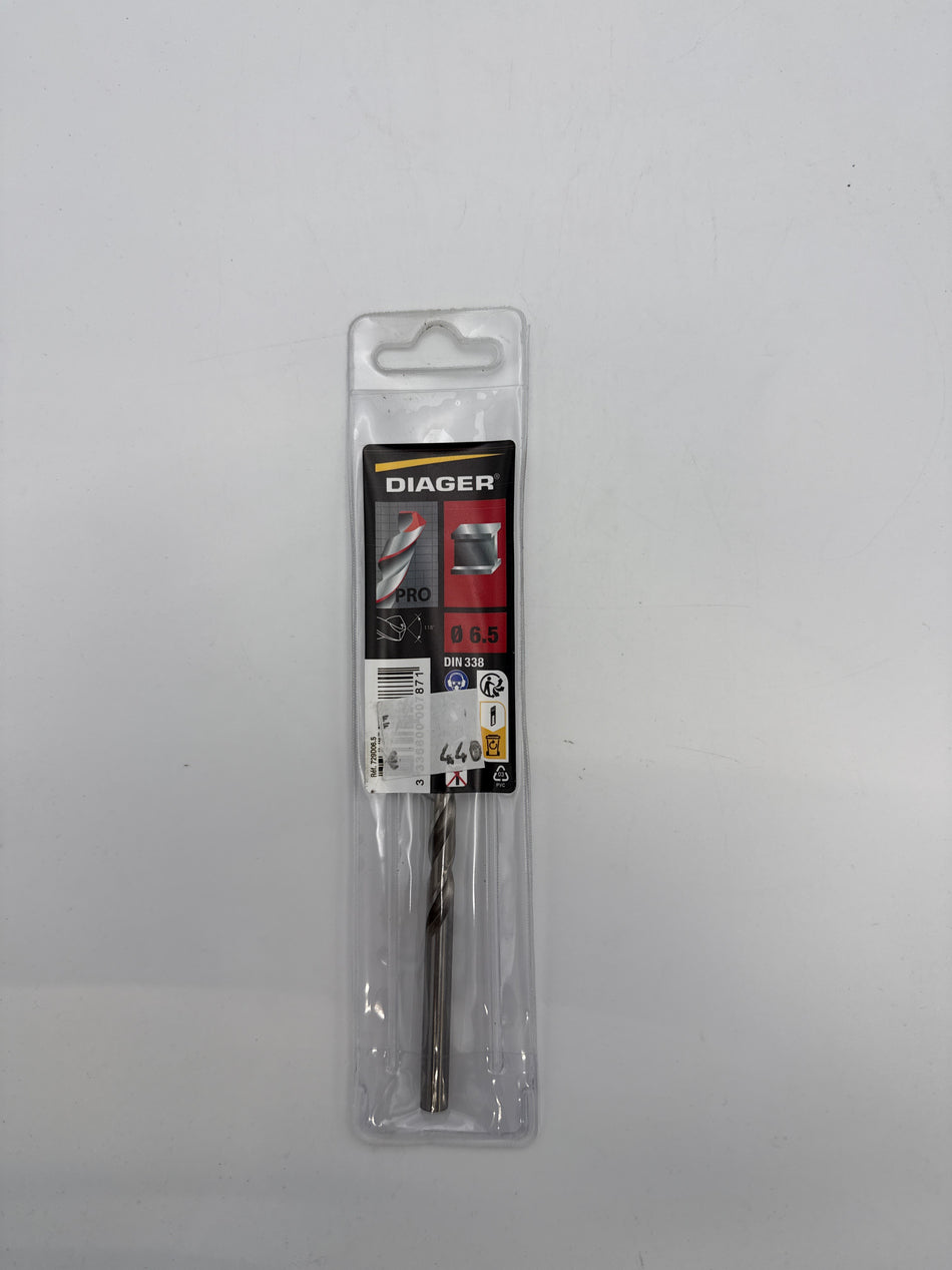 METAALBOREN 729 PRO - 6,5 mm