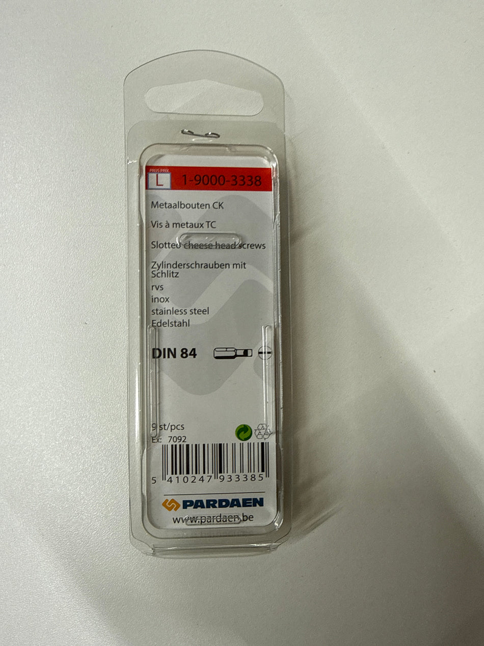 Rvs m5x20mm