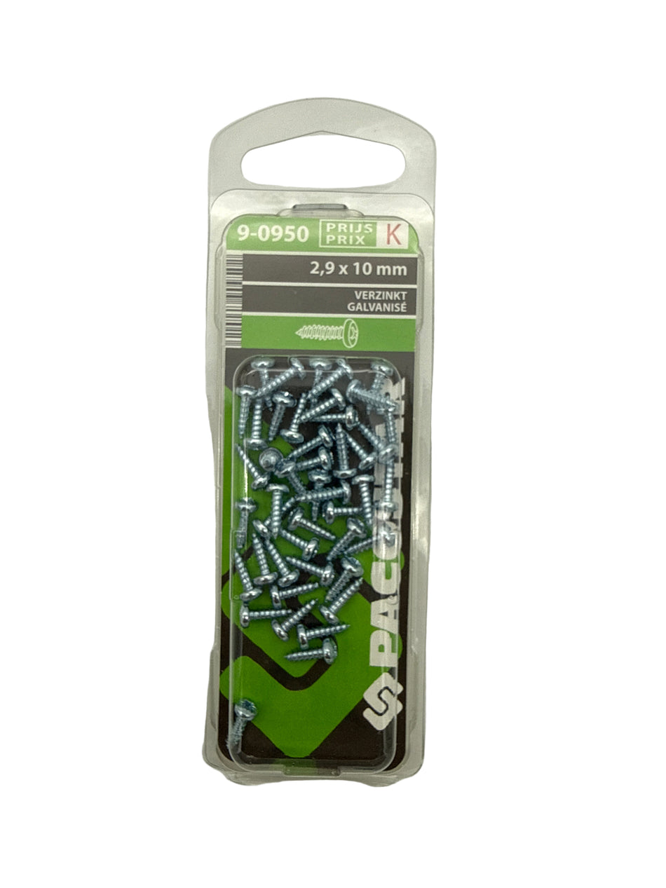 Zelftappende Schroeven 2,9 x 10mm