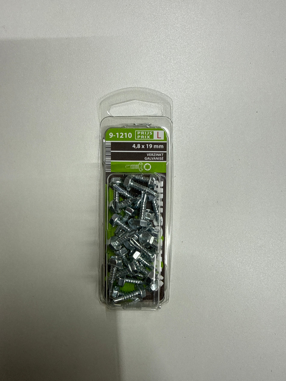Verzinkt 4,8x19 mm