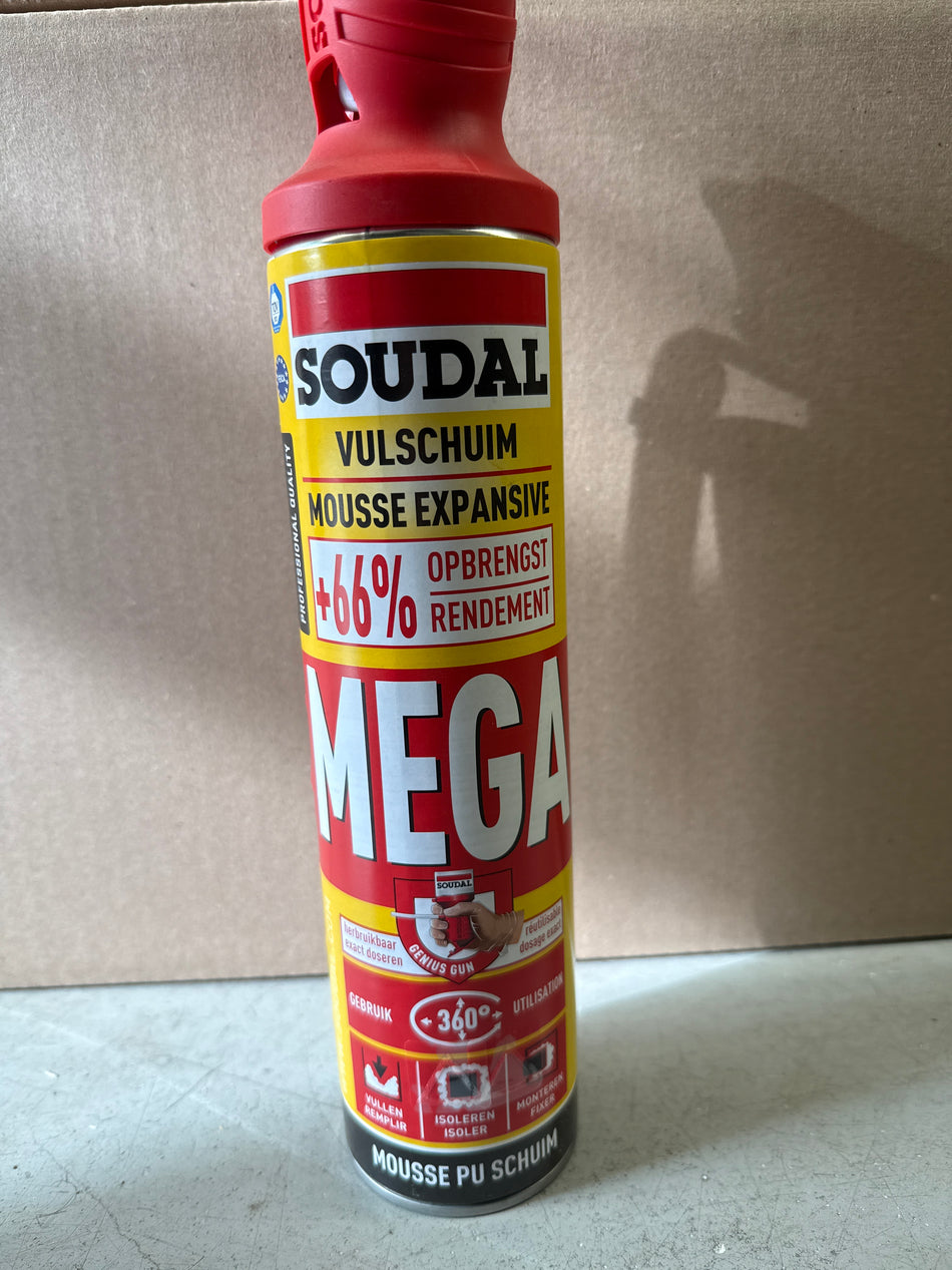 SOUDAL COMPACT PU-SCHUIM 600ML