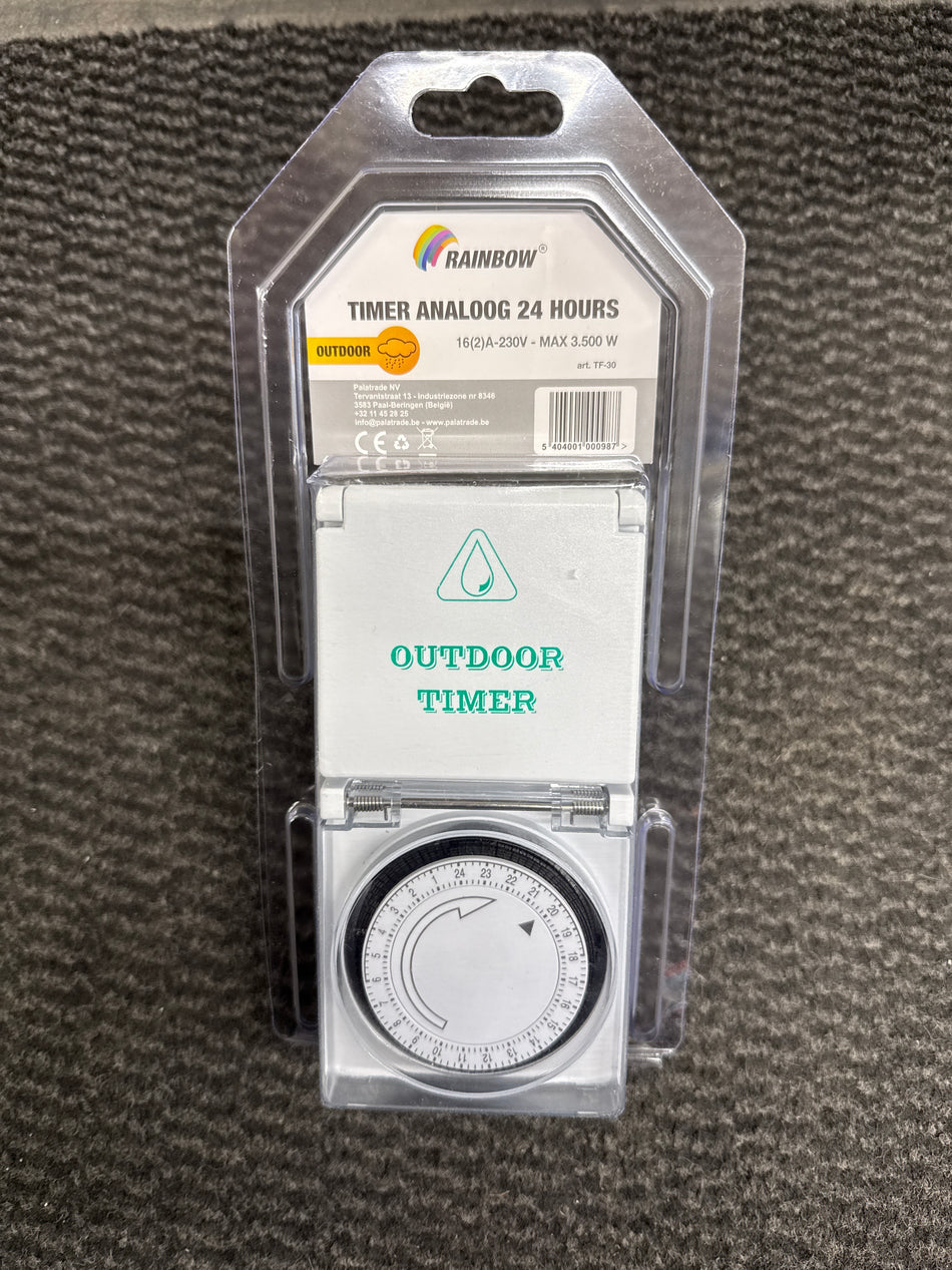 Rainbow timer analoog outdoor