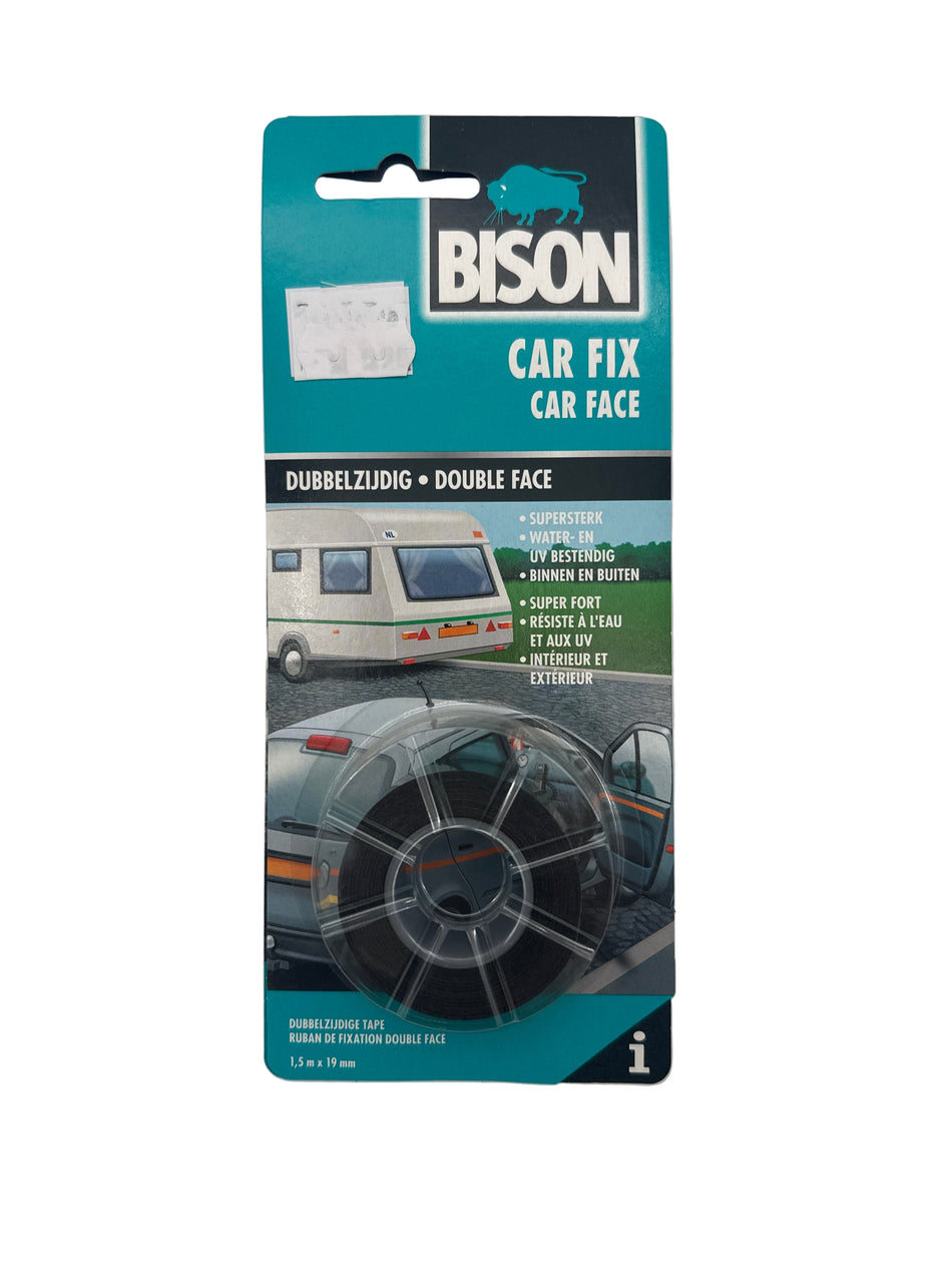 Bison Car Fix Blister 1,5 m x 19 mm NL/FR