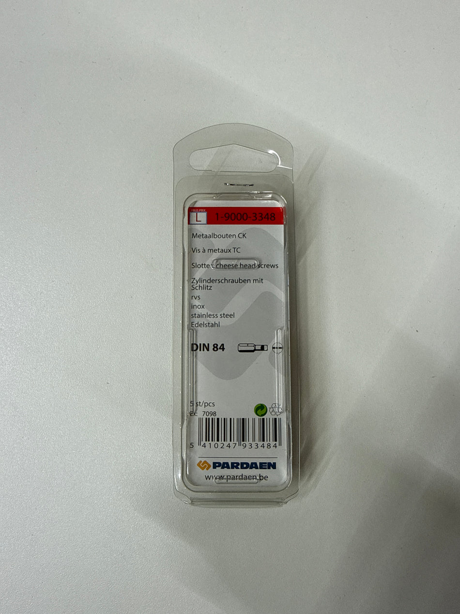 Rvs m6x30mm