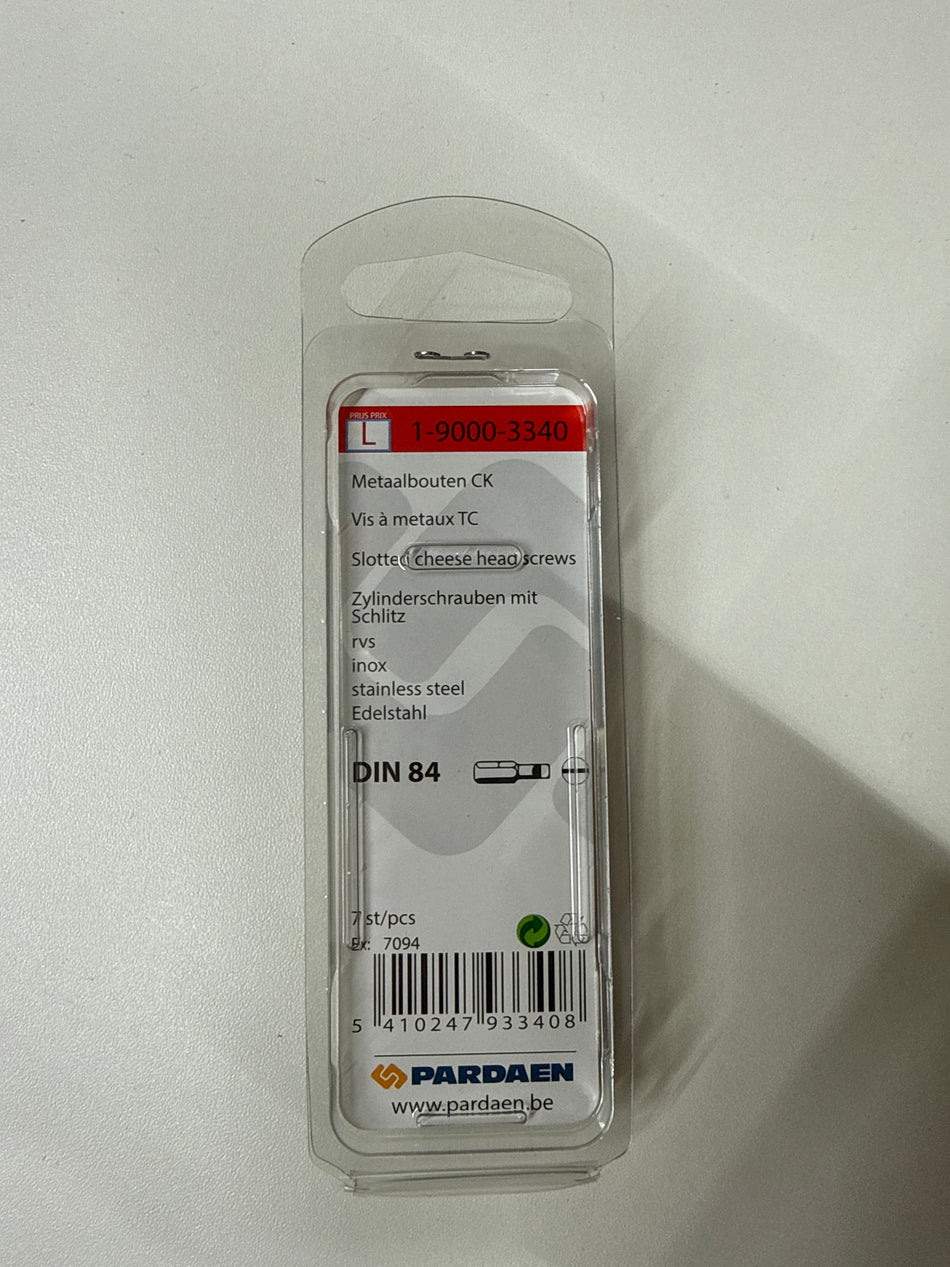 Rvs m5x30mm