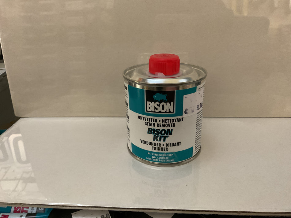 Bison Ontvetter/Verdunner voor Bison Kit® Blik 250 ml NL/FR/EN/DE