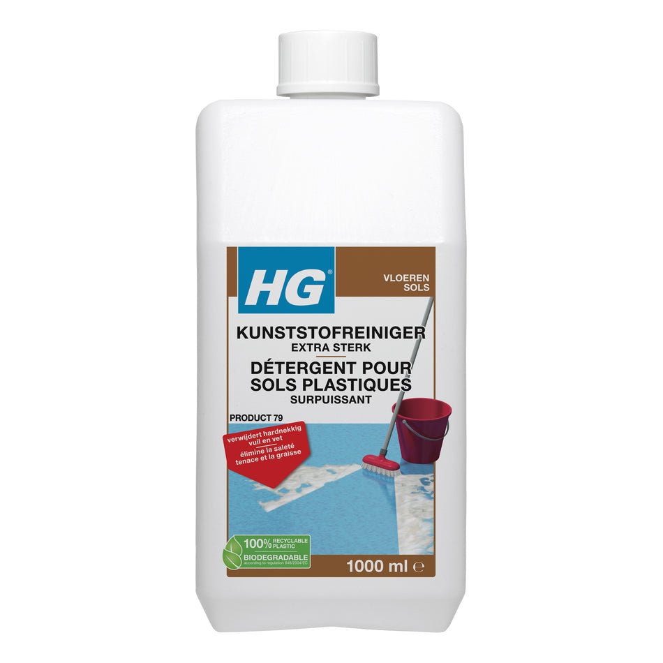 HG kunststofreiniger extra sterk (product 79)