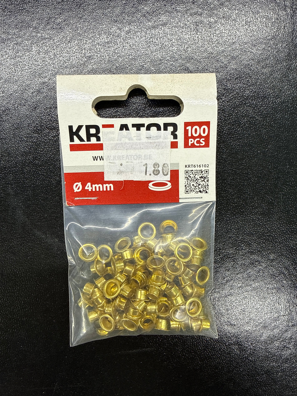 Kreator zeilring 100st 4mm