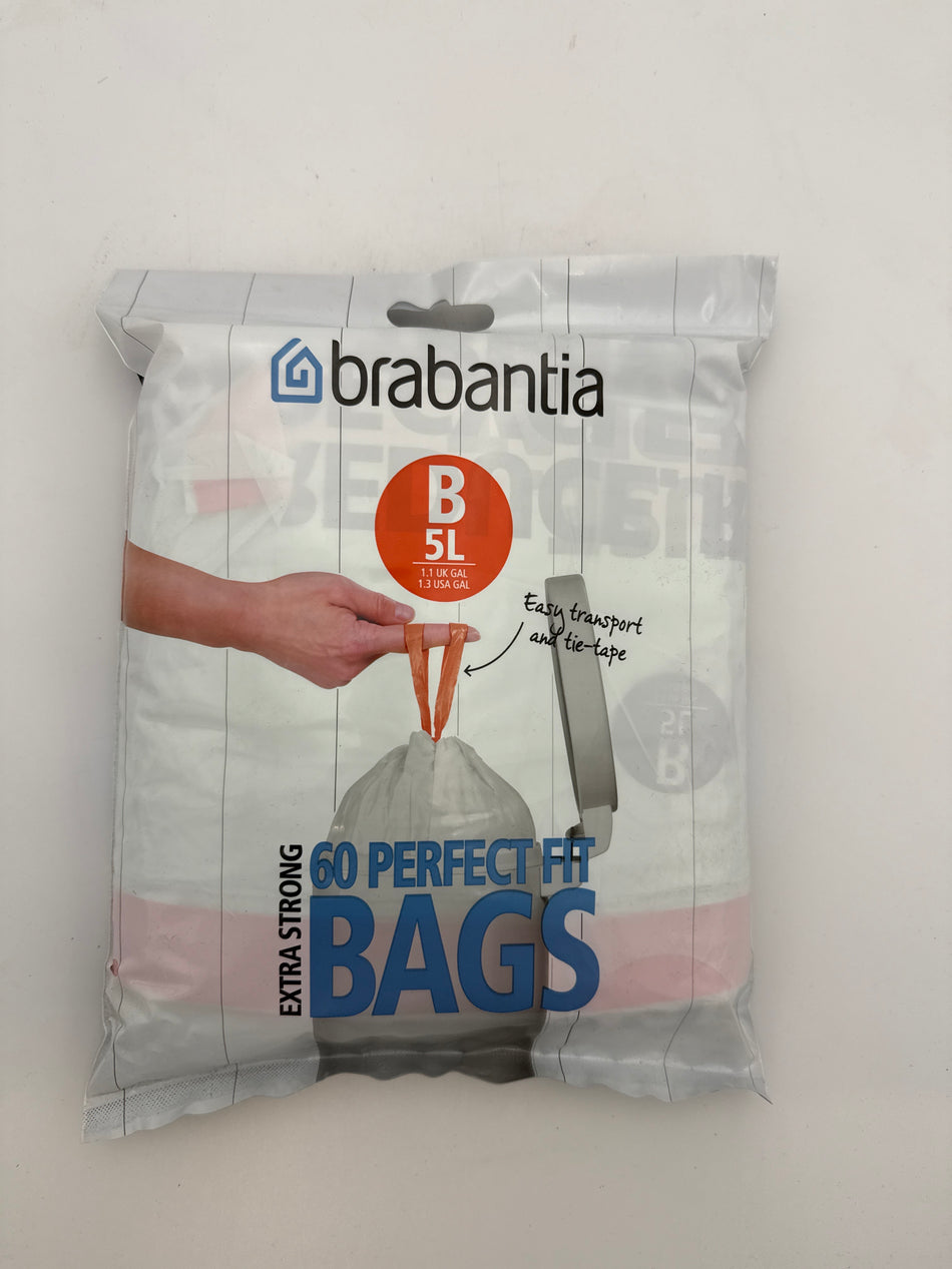 Brabantia bags 5L 60 stuks