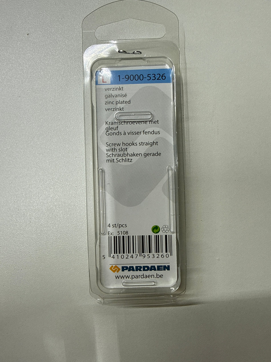 Verzinkt 6x80mm