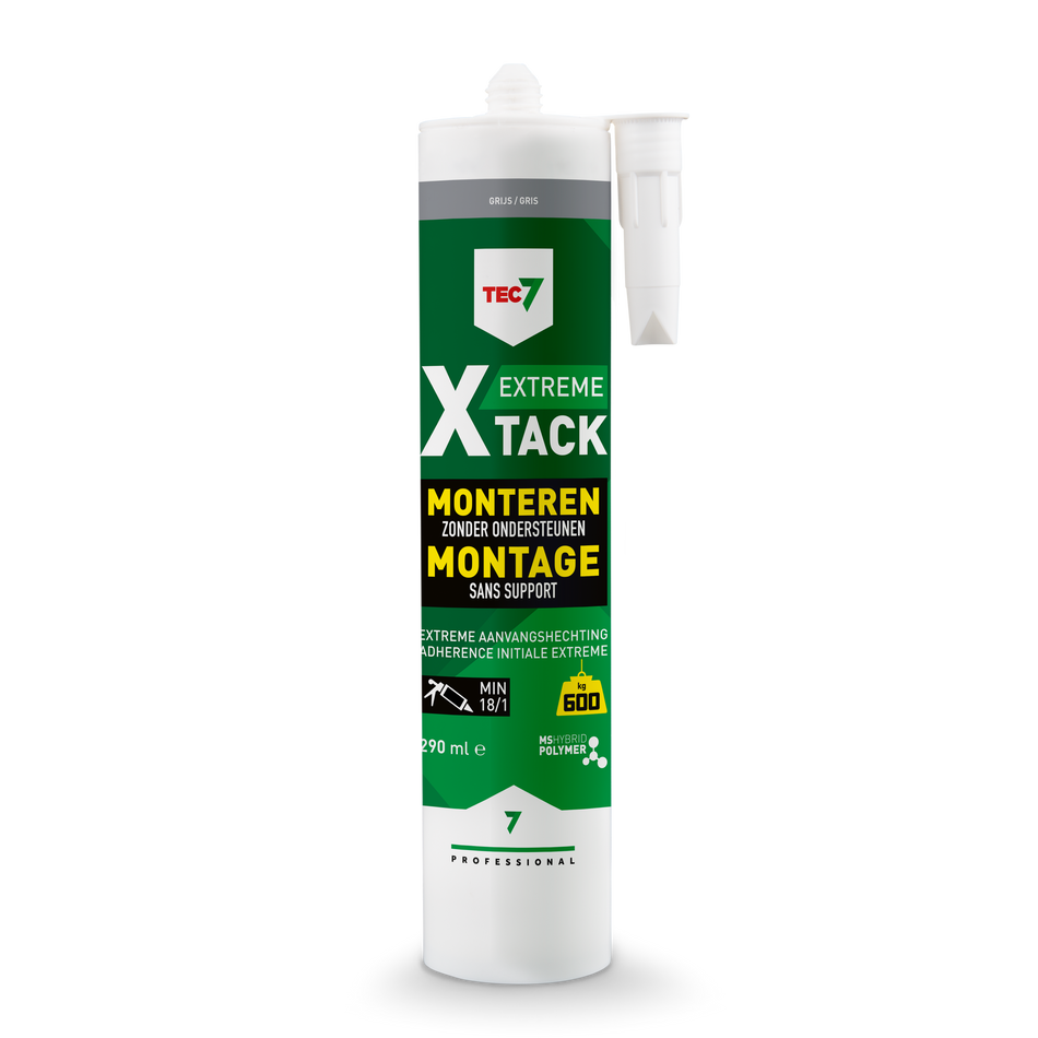 X-Tack Grijs - patroon 290ml