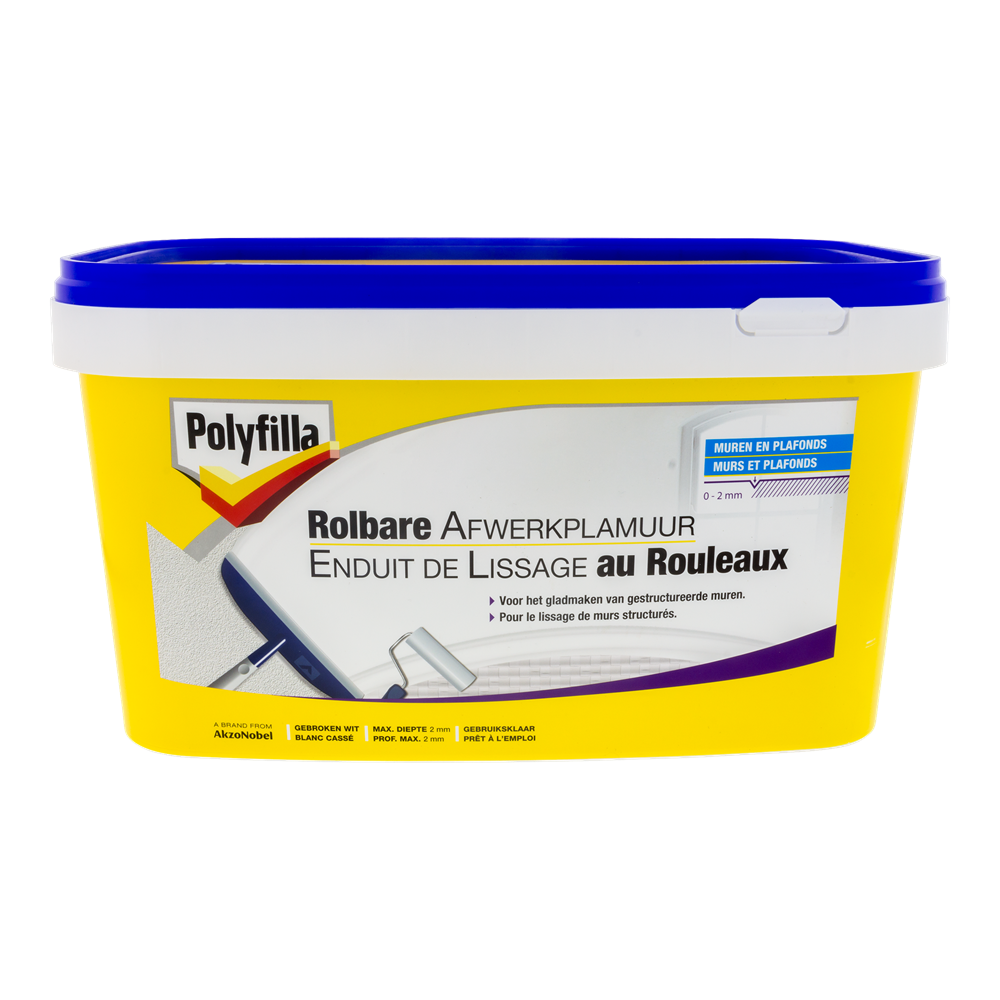 Rolbare Afwerkplamuur