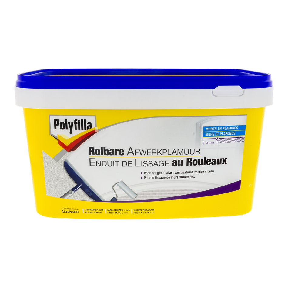 Rolbare Afwerkplamuur