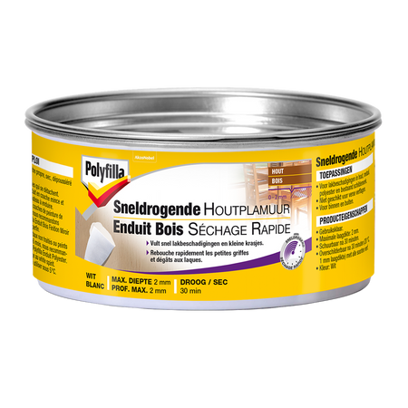 Sneldrogende Houtplamuur