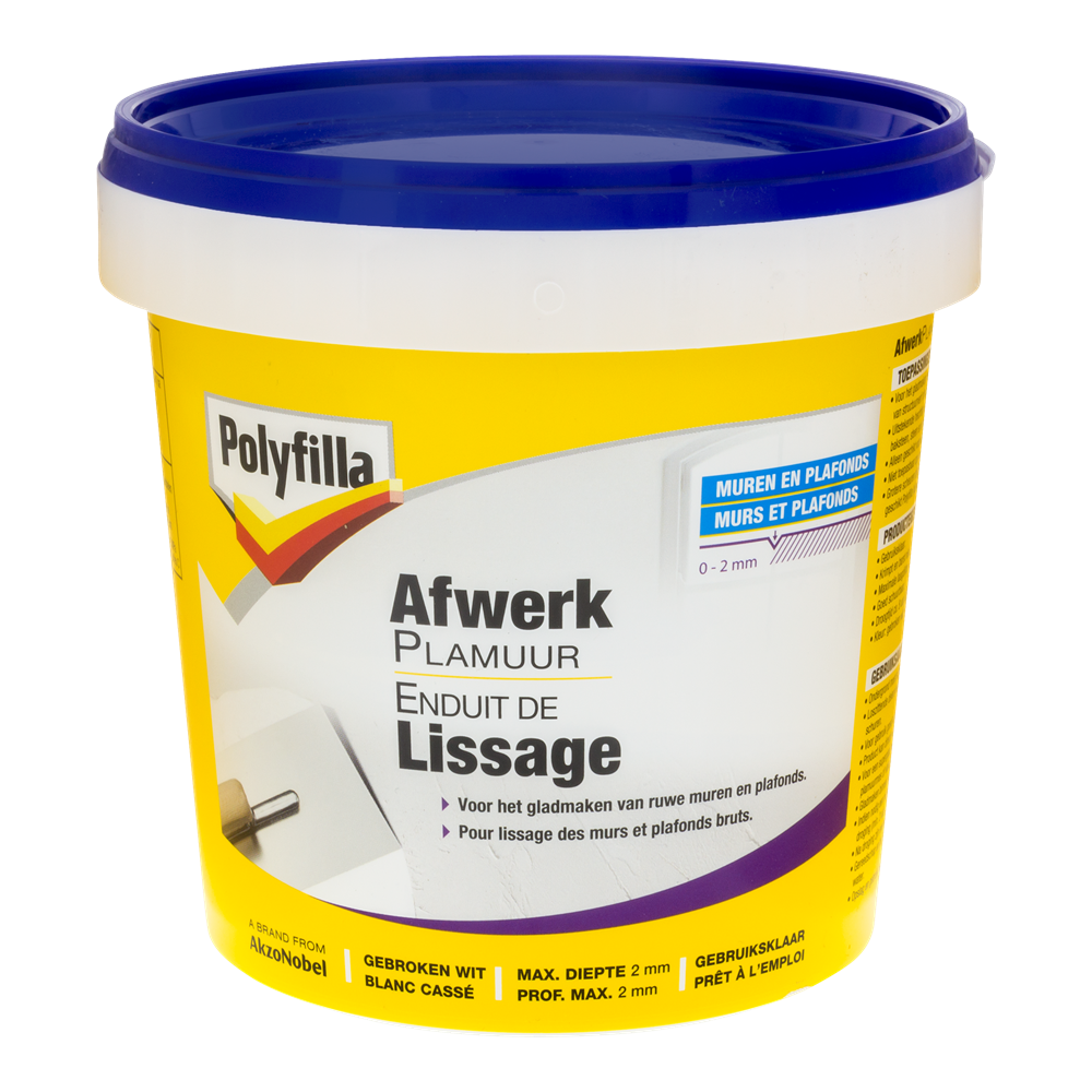 Afwerkplamuur (Pasta)