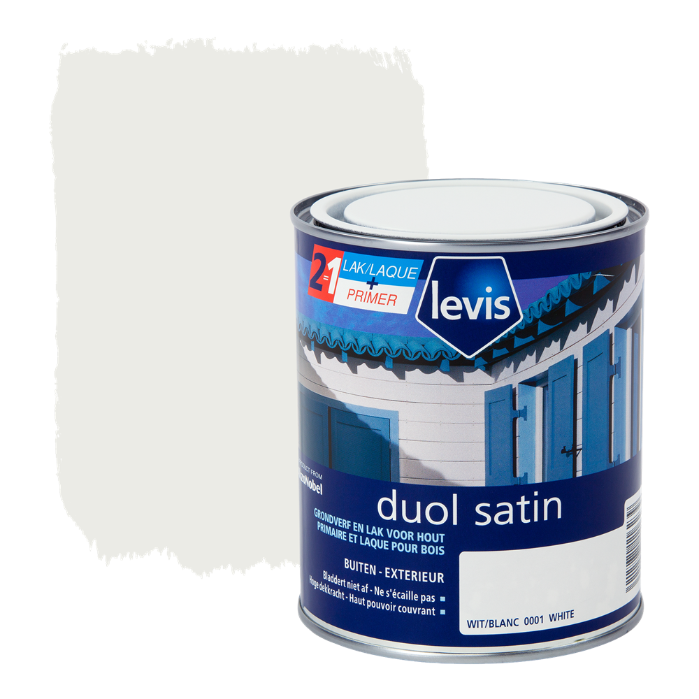 Duol Hout Buiten Satin