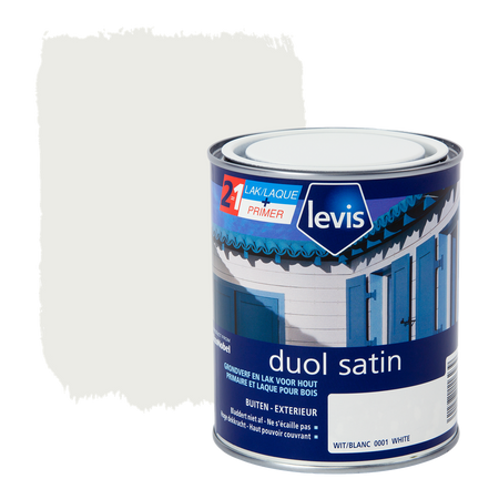 Duol Hout Buiten Satin