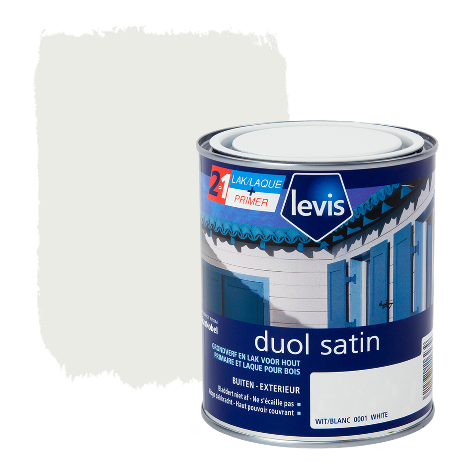 Duol Hout Buiten Satin