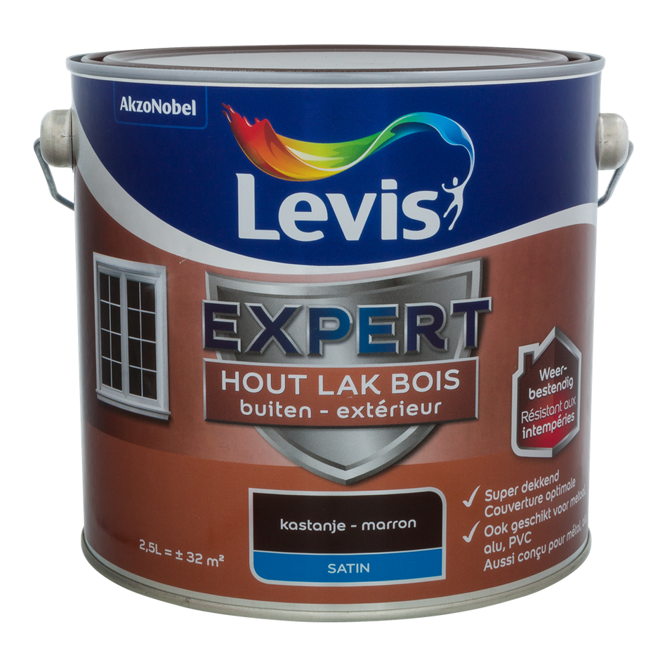Expert Hout Lak Buiten Satin