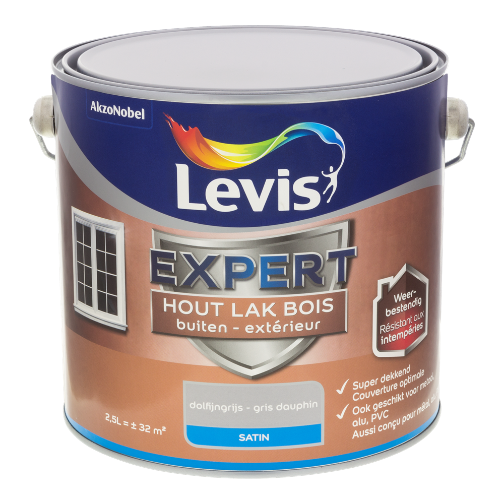 Expert Hout Lak Buiten Satin