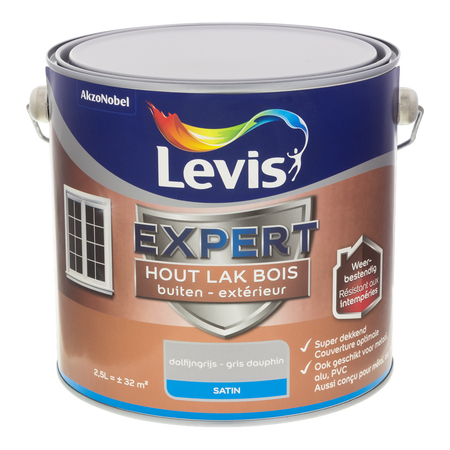 Expert Hout Lak Buiten Satin