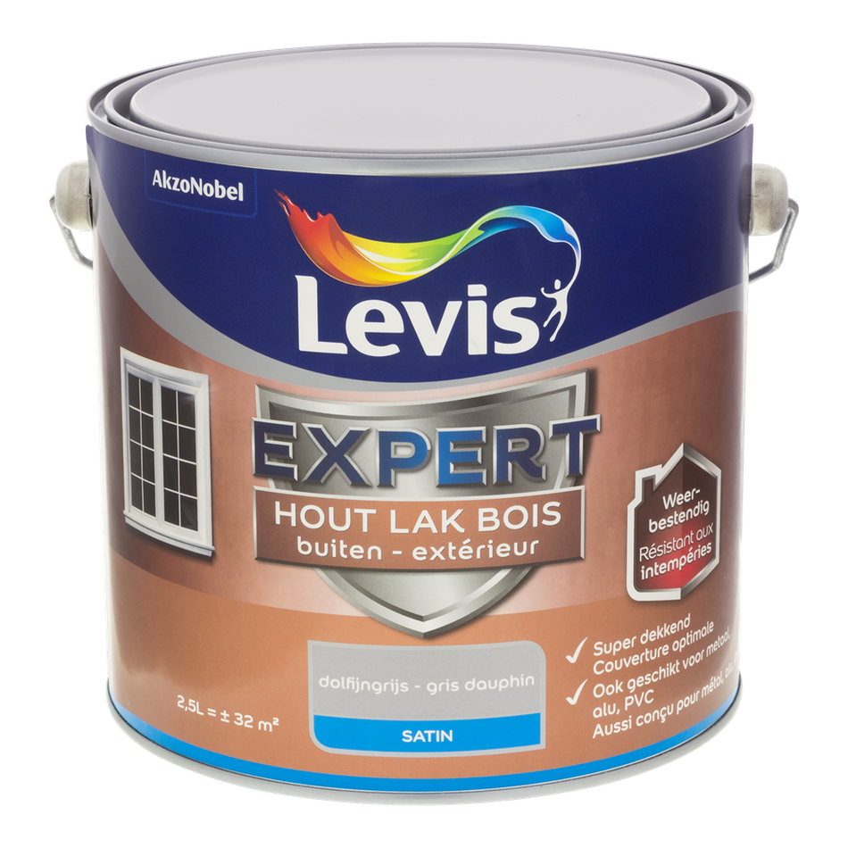 Expert Hout Lak Buiten Satin