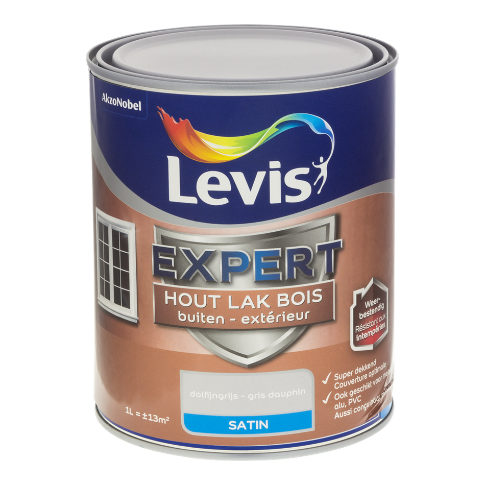 Expert Hout Lak Buiten Satin