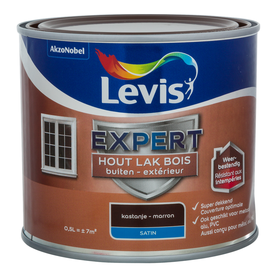 Expert Hout Lak Buiten Satin