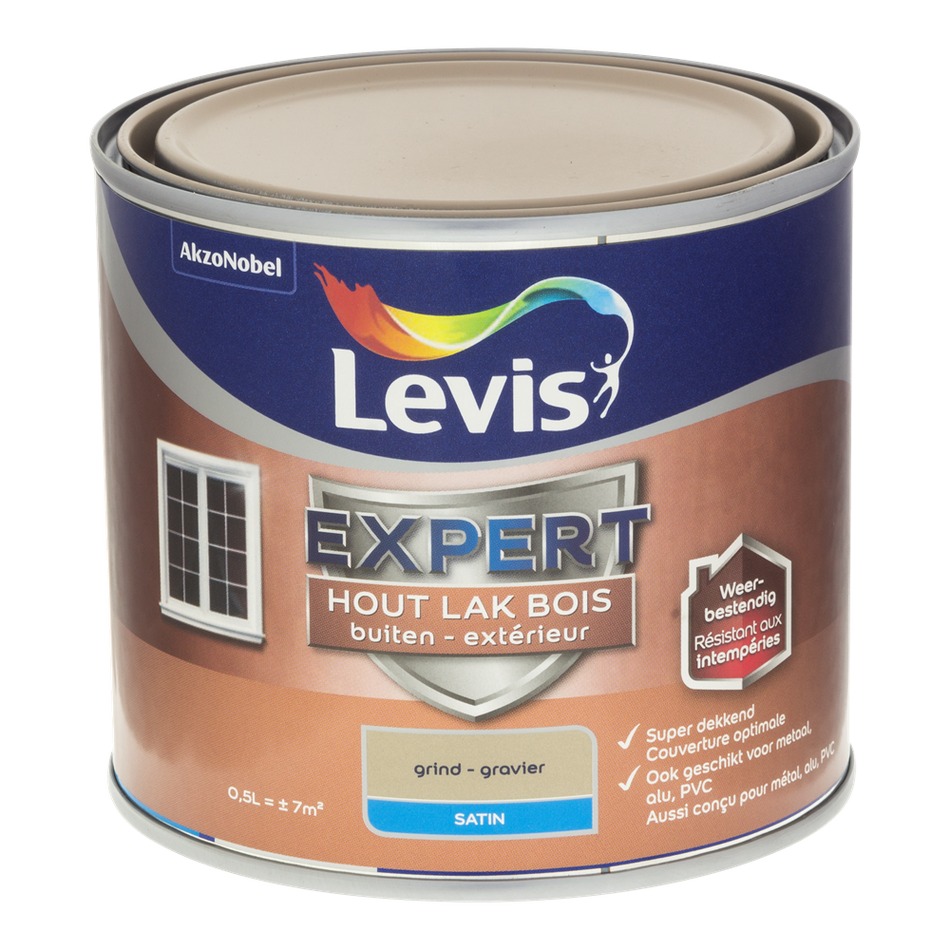 Expert Hout Lak Buiten Satin