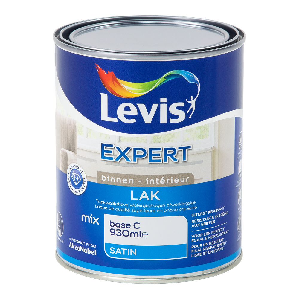 Expert Hout Lak Binnen Satin Mix