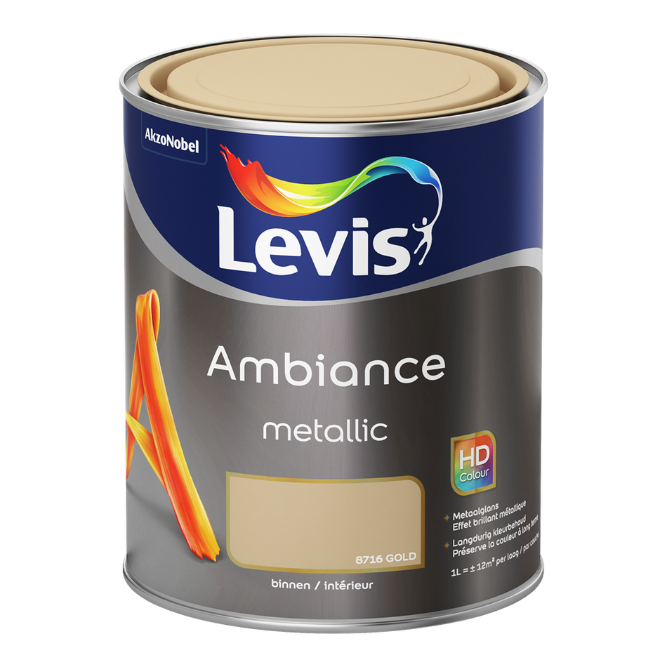 Ambiance Mur Metallic