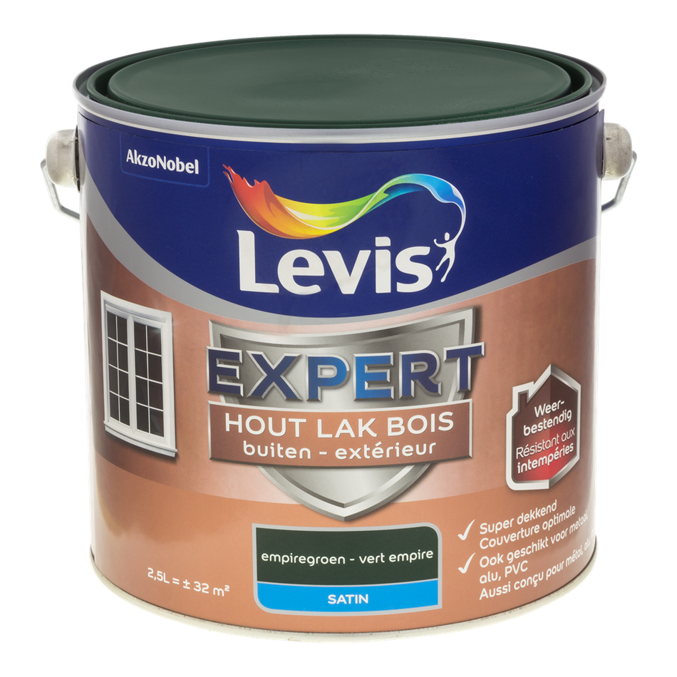 Expert Hout Lak Buiten Satin