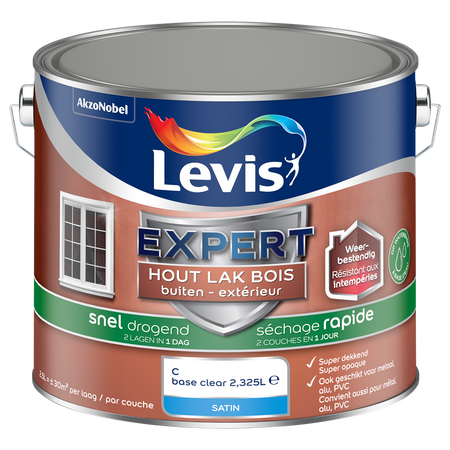Expert Hout Lak Buiten Sneldrogend Satin Mix