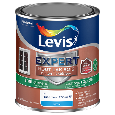 Expert Hout Lak Buiten Sneldrogend Satin Mix