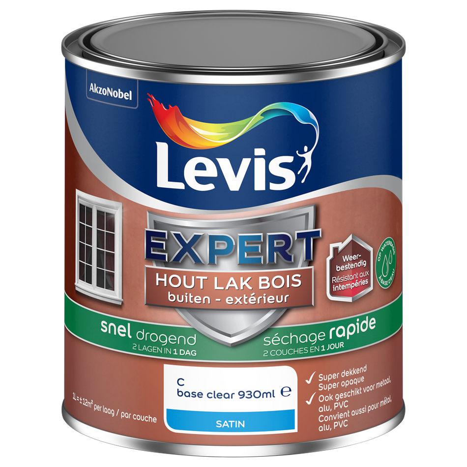 Expert Hout Lak Buiten Sneldrogend Satin Mix