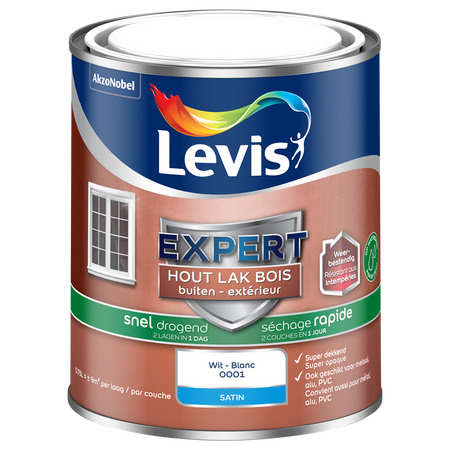 Expert Hout Lak Buiten Sneldrogend Satin