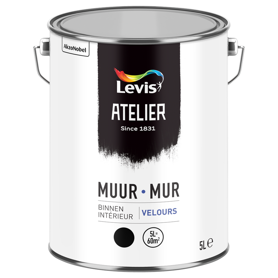 Atelier Muur Binnen Velours