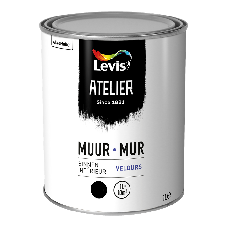 Atelier Muur Binnen Velours