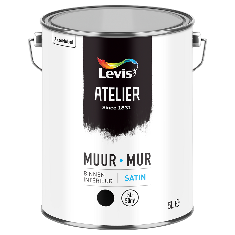 Atelier Muur Binnen Satin