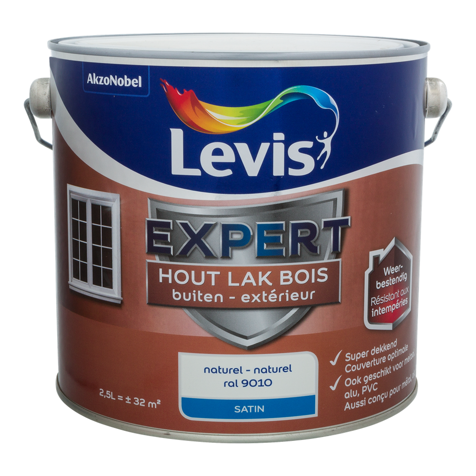 Expert Hout Lak Buiten Satin