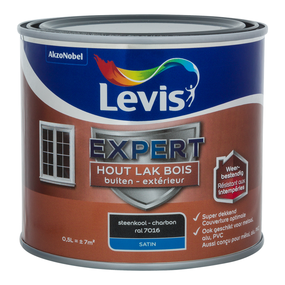 Expert Hout Lak Buiten Satin