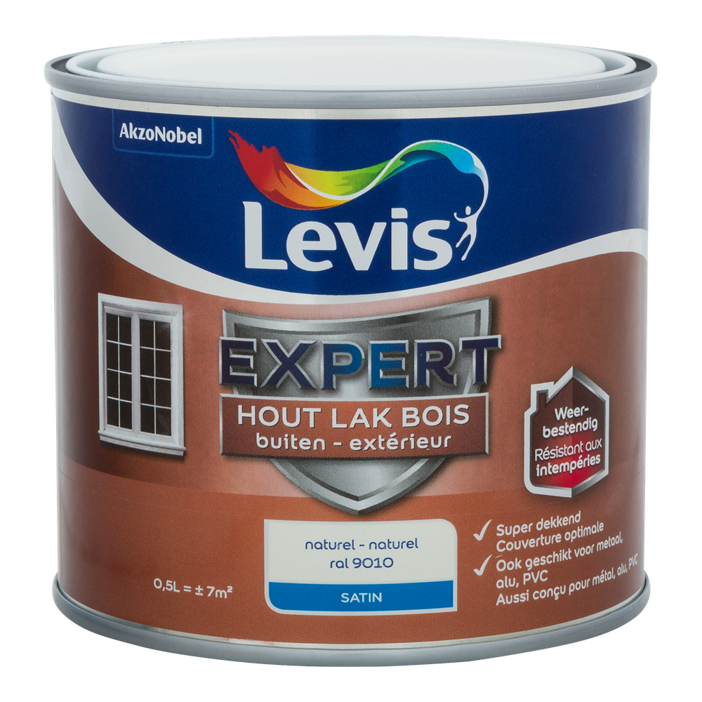 Expert Hout Lak Buiten Satin