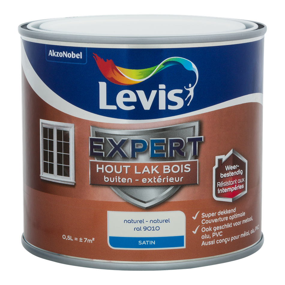 Expert Hout Lak Buiten Satin